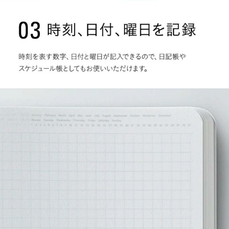 STALOGY Editors Series 365 Days Notebook Black A5 Size