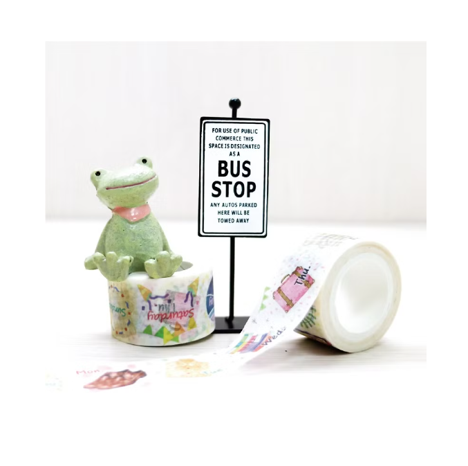 Hand Painted illustration Washi Tape - Monthly Payment of 1 for Dessert