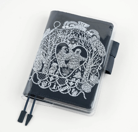 Hobonichi 2025 Iyo Okumi Cover on Cover Beautiful Season