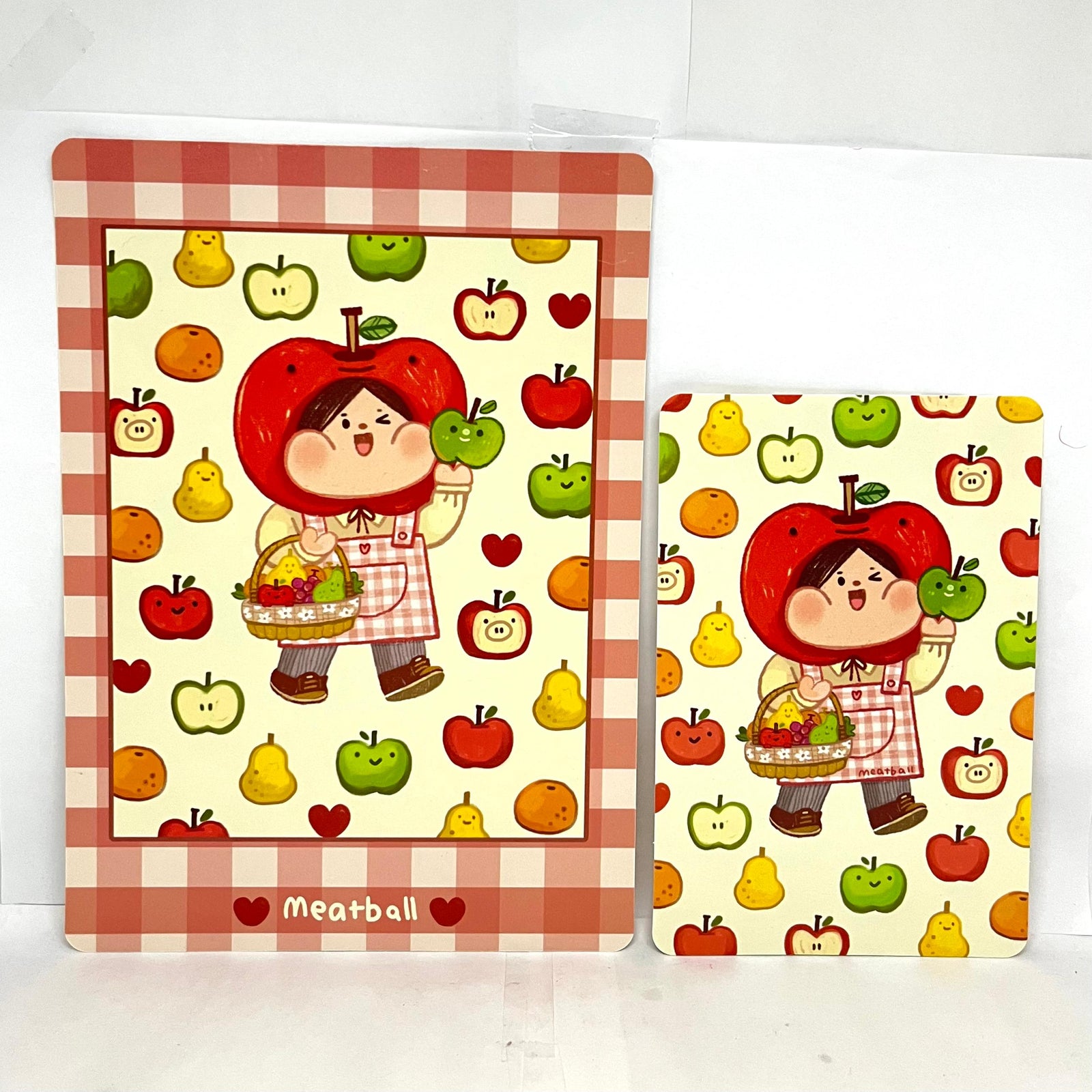 Meatball Cute Pvc Plastic Sheet