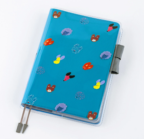 Hobonichi 2025 Keiko Shibata Cover on Cover Dog Ears Fluttering in the Wind