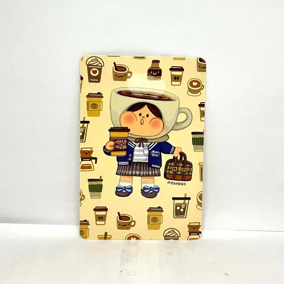 Meatball Cute Pvc Plastic Sheet