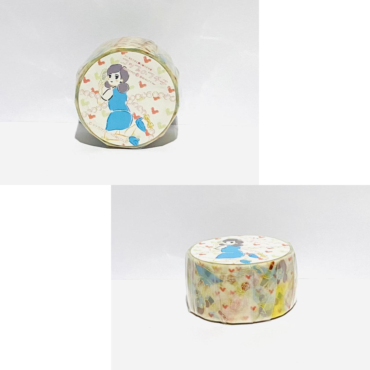 Its Demo Washi Masking Tape Kitan Club - Spiral Cute