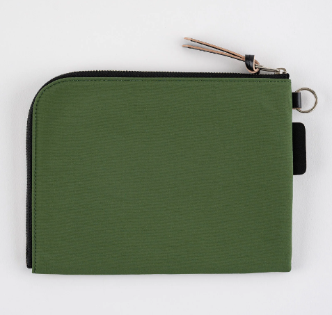 Hobonichi 2025 Tragen Flat Pouch Size A6 Green