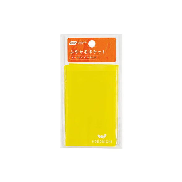 Hobonichi Techo Anything Pocket (Clear) Yellow