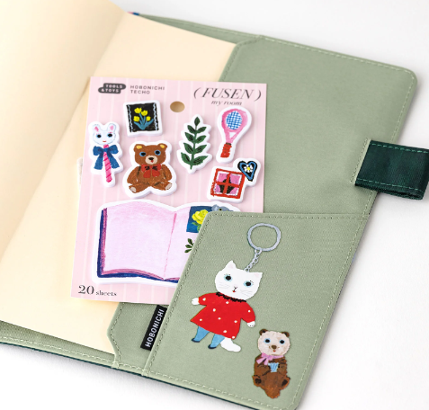 Hobonichi 2025 Yumi Kitagishi Sticky Note Tabs - My Room