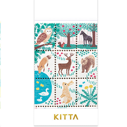 King Jim Kitta Sticker Masking Tape