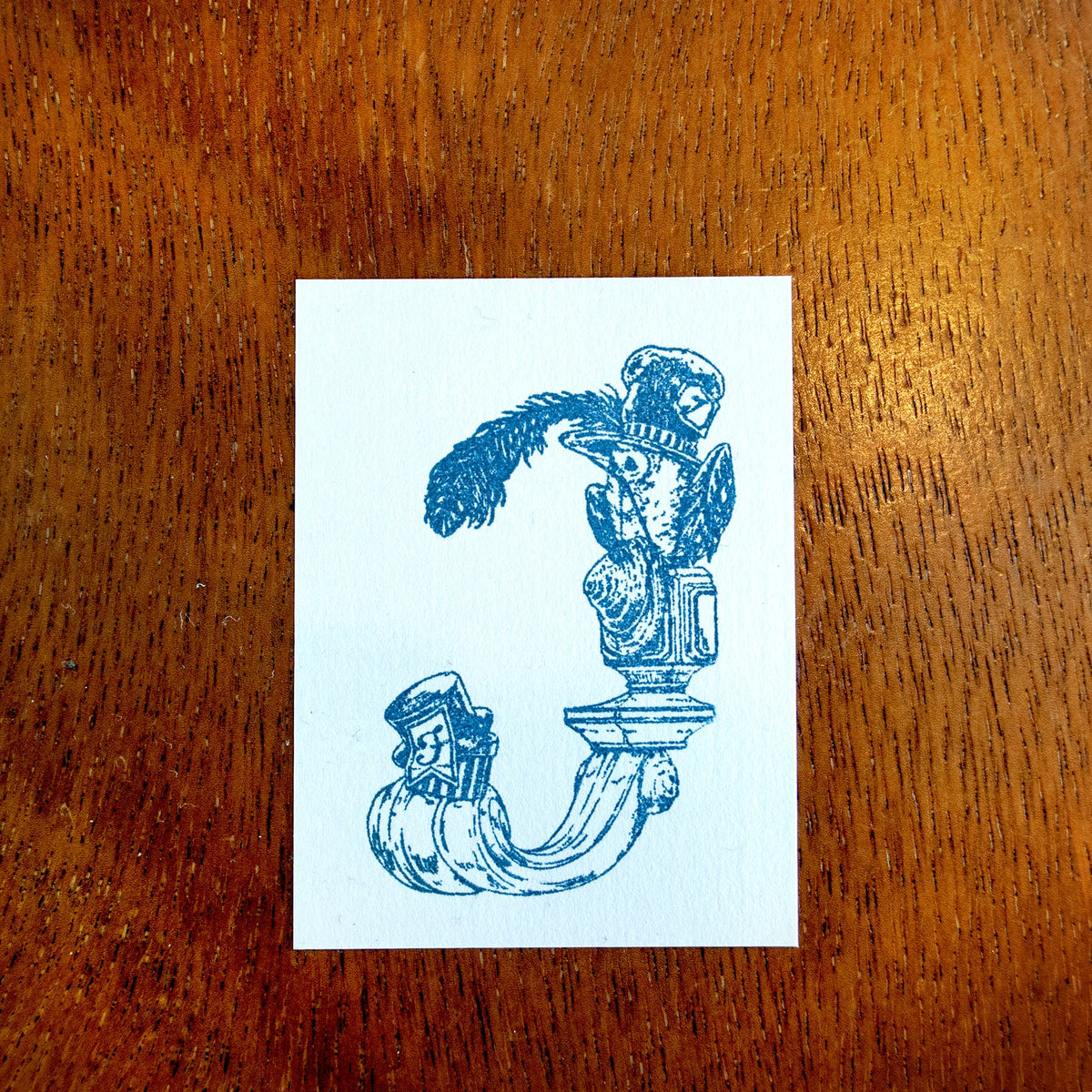 Monpoche Stamp Initial J Series Stamps Hanko