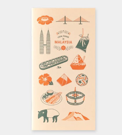 Travelers Notebook Caravan Local Things In Malaysia