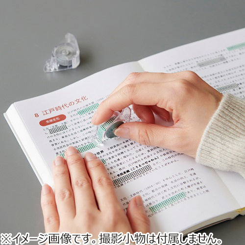 Kanmido Peelable Marker - Black Hidden Type Notes &amp; Memos Sticky Notes