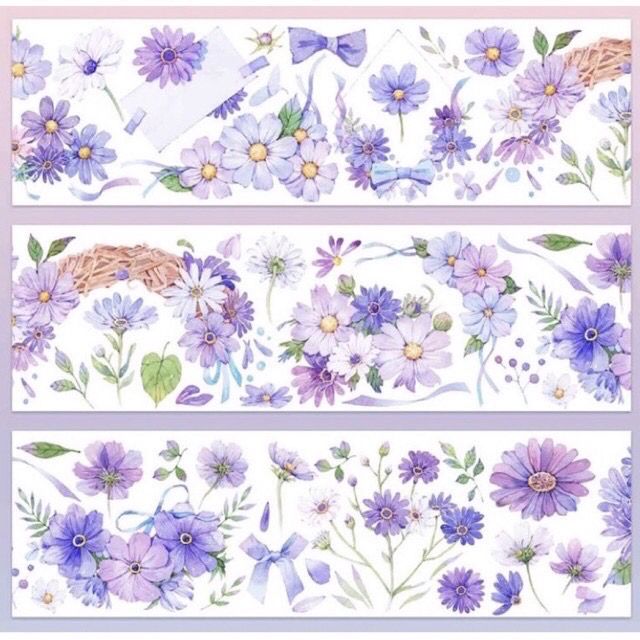 Studio VI 100cm Pet Sampler Purple Flowers