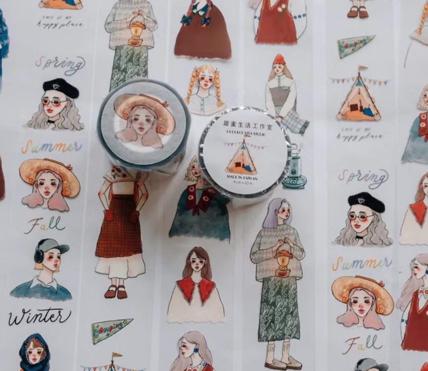 La Dolce Vita Camping Life PET Tape