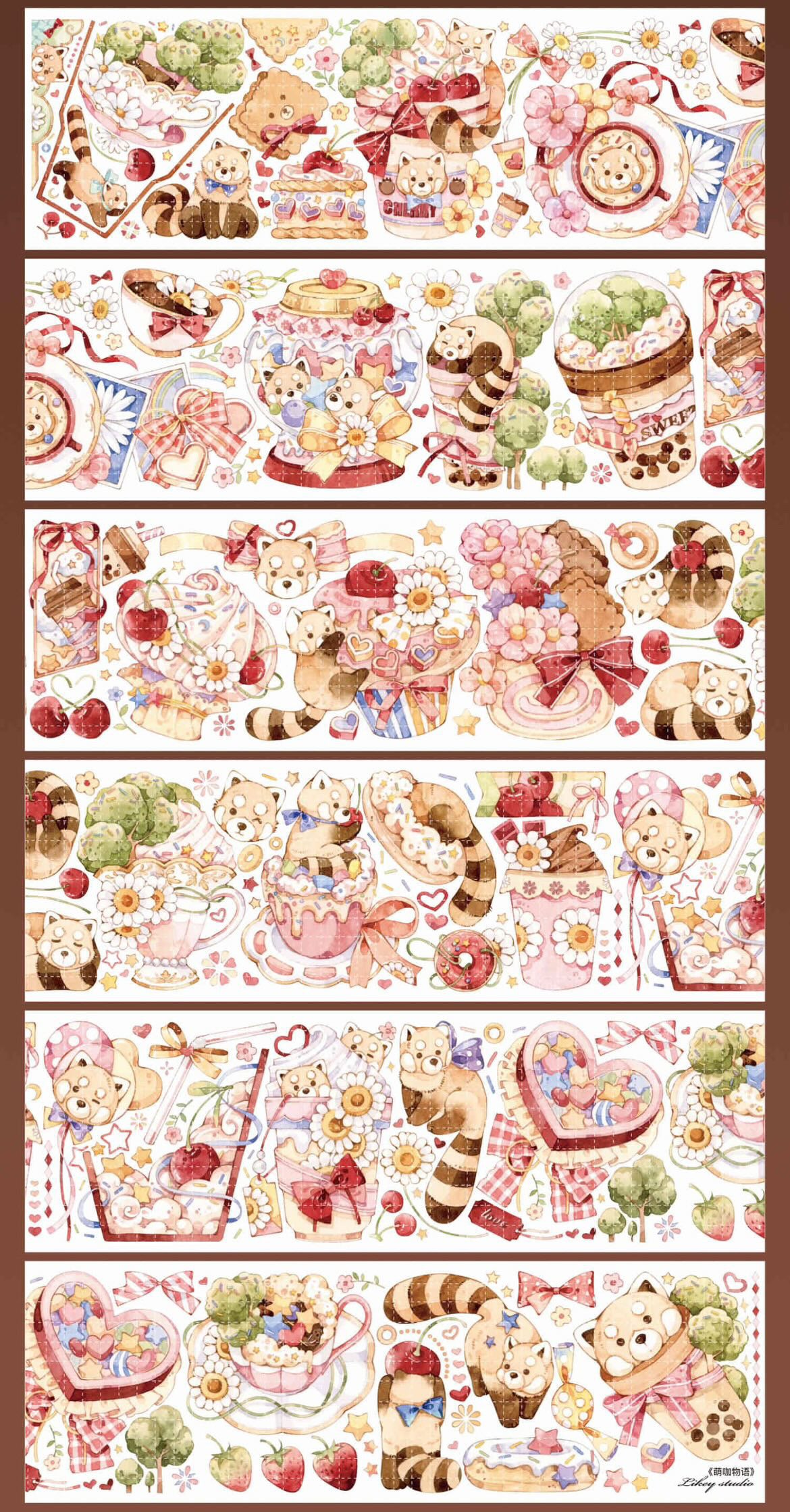 Likey Studio 100cm Pet Sampler Raccoon