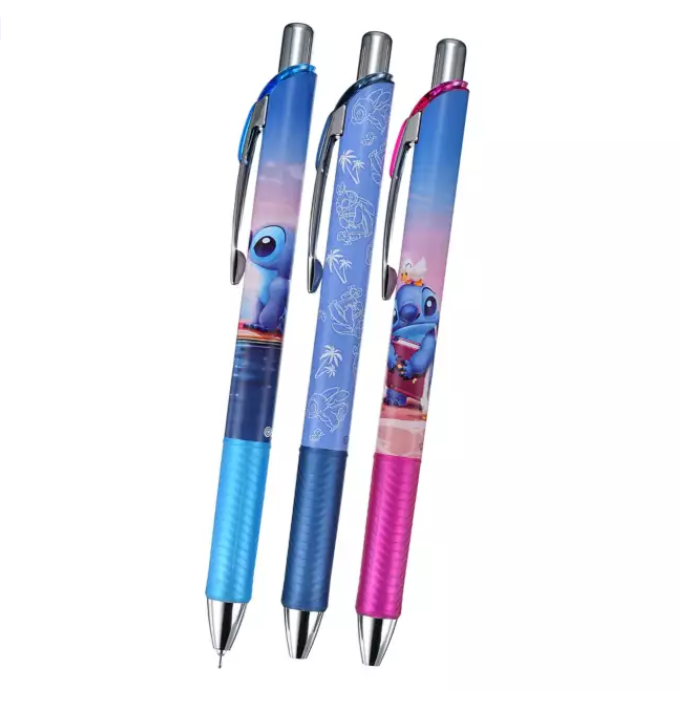 Energel Disney Stitch 0.5mm Gel Ink Ballpoint Pen Set