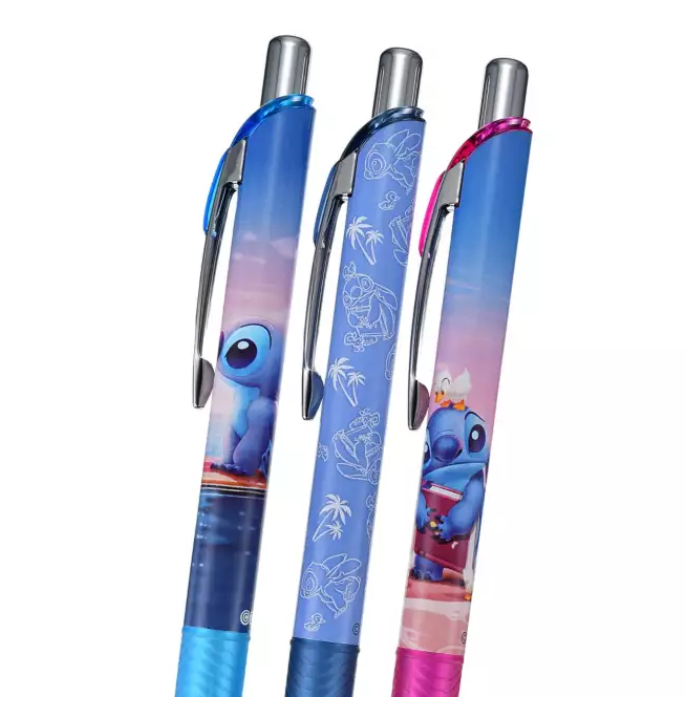 Energel Disney Stitch 0.5mm Gel Ink Ballpoint Pen Set
