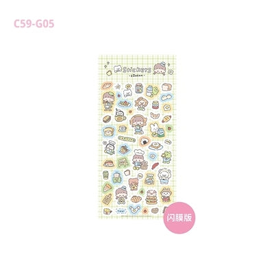 Molinta Cute Child Sticker Glitter
