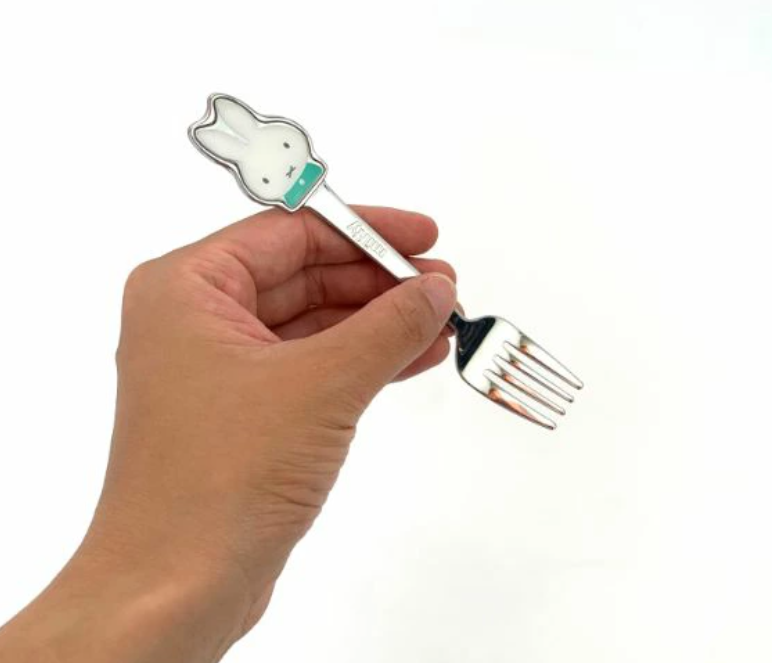 Miffy Spoon and Fork Green Happiness Kitchenware