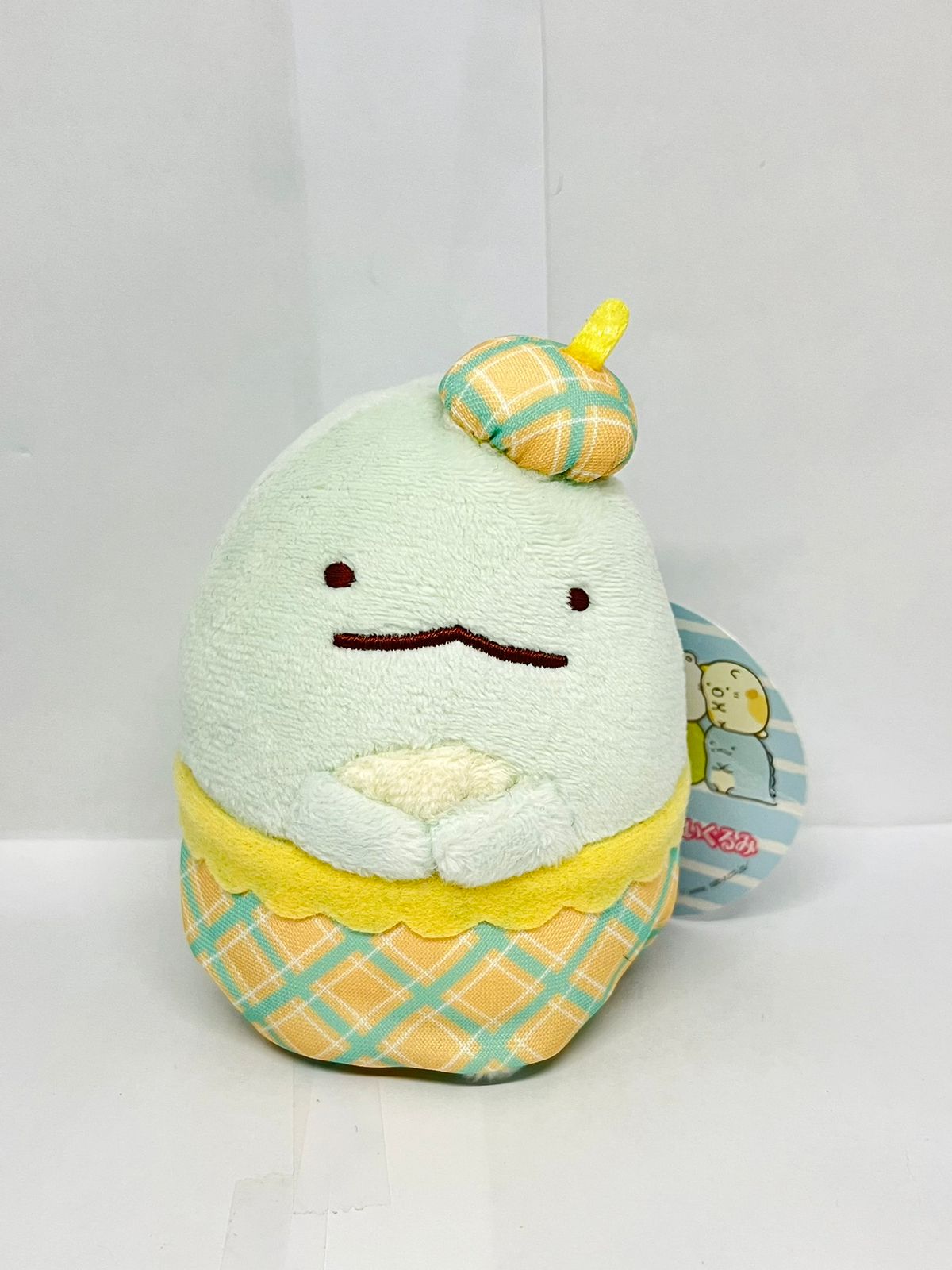 San X Sumikko Gurashi Checkered Stuffed Plush Toy