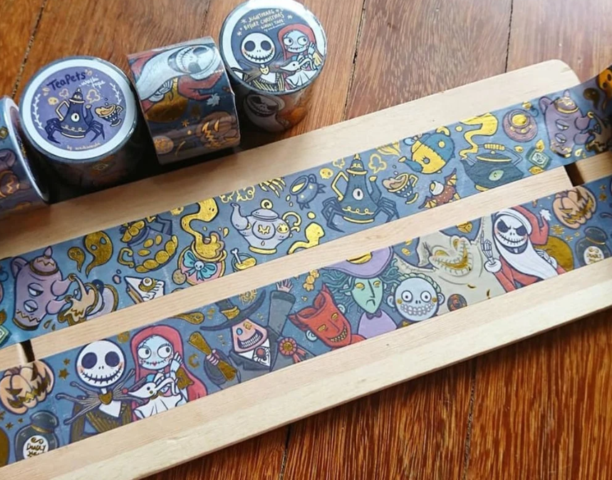 Disney Masking Tape Nightmare Before Christmas  by WeiliWonka