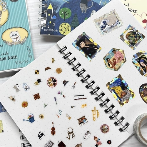 Shinzi Katoh Seal Collection Note Removable Sheet