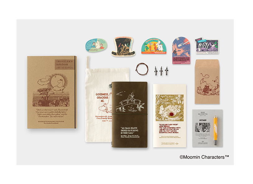 Travelers Notebook Limited Edition Moomin Regular Size - tokopie Travelers Notebook Limited Edition Moomin Regular Size - tokopie