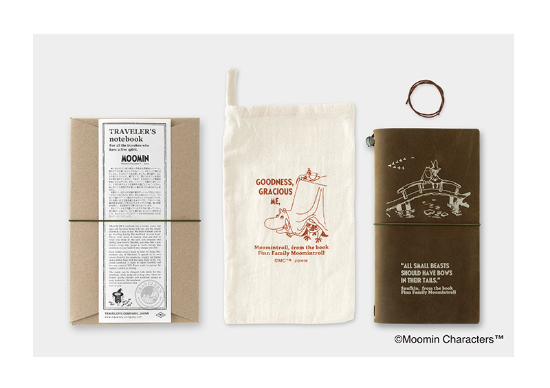 Travelers Notebook Limited Edition Moomin Regular Size - tokopie Travelers Notebook Limited Edition Moomin Regular Size - tokopie