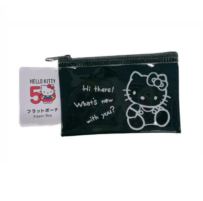 Sanrio Flat Pouch Zipper Bag Size S