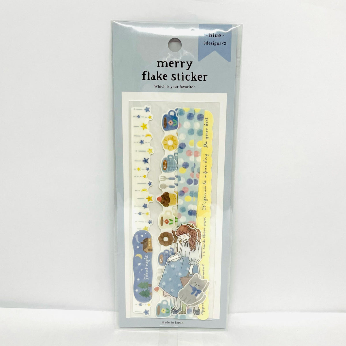 Gaia Stationery Merry Flake Sticker