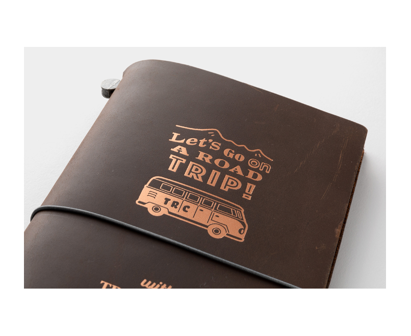Travelers Notebook USA Limited Edition Road Trip Brown
