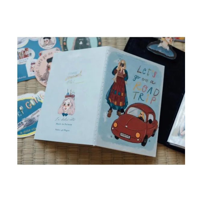 La Dolce Vita Woman Notebook Passport Size