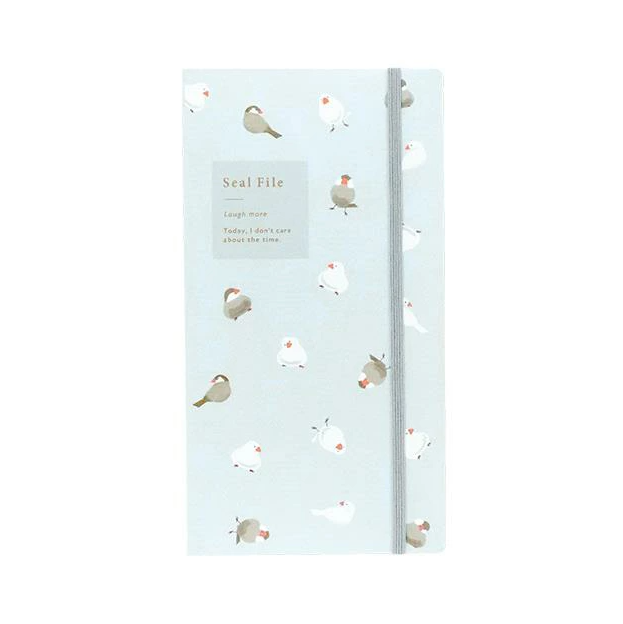 Sheet Sticker Storage File (Seal File) Watercolor Animals