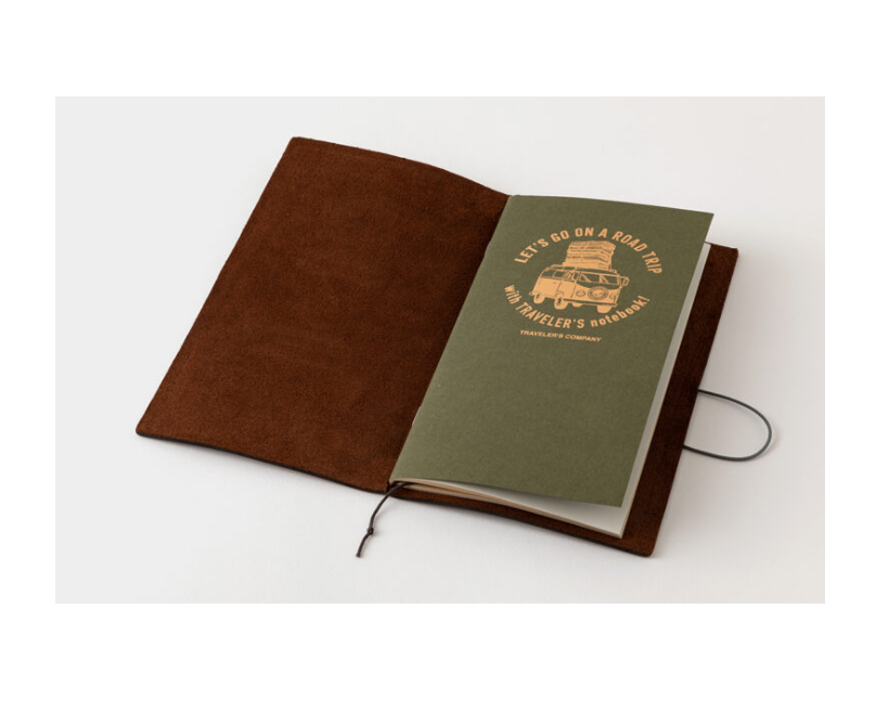 Travelers Notebook USA Limited Edition Road Trip Brown