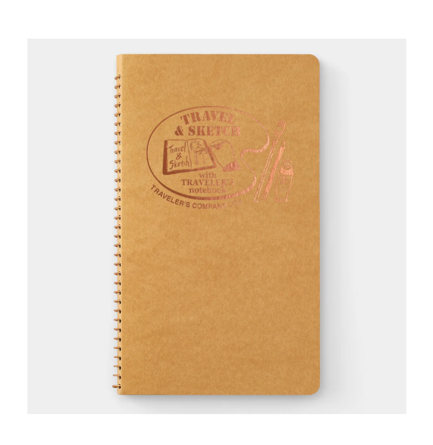 Travelers Notebook USA Limited Edition Spiral Ring A5 Slim Travel &amp; Sketch