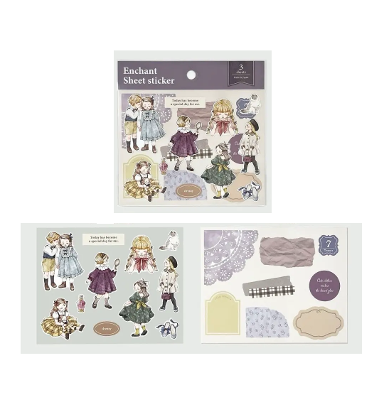 Gaia Stationery Enchant Sheet Sticker
