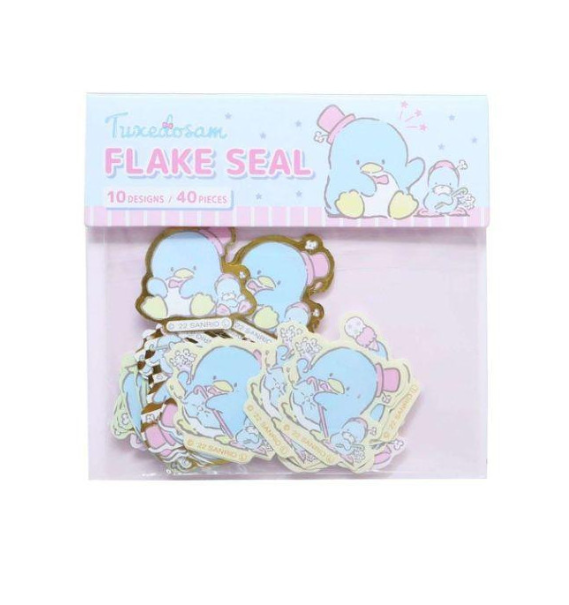 Sanrio Flake Seal Seal 10 Design 40 Pieces