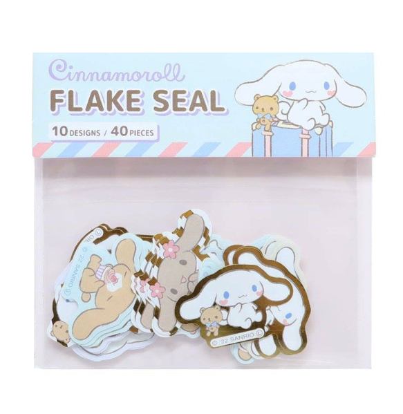 Sanrio Flake Seal Seal 10 Design 40 Pieces