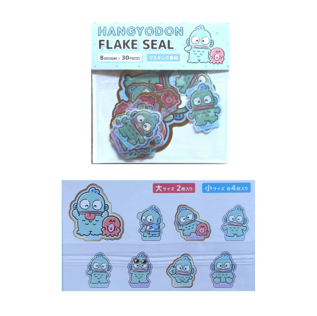 Sanrio Flake Seal Seal 10 Design 30 Pieces
