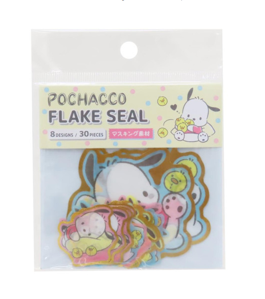 Sanrio Flake Seal Seal 10 Design 30 Pieces