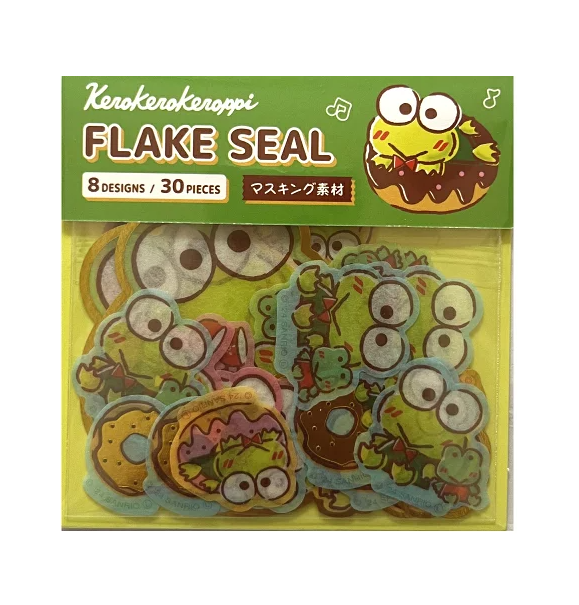 Sanrio Flake Seal Seal 10 Design 30 Pieces