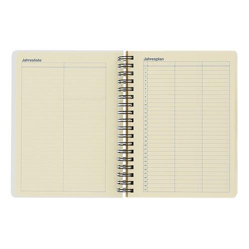 Delfonic Rollbahn 365 Free Diary Size L Light Pink Flowers