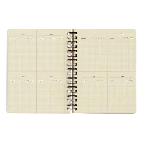 Delfonic Rollbahn 365 Free Diary Size L Light Pink Flowers