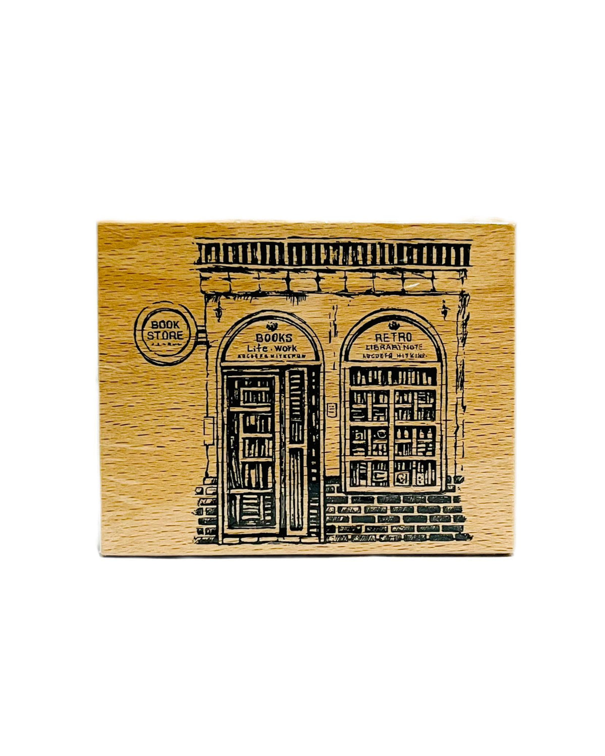 LadyF05 Studio Rubber Stamp Book Store