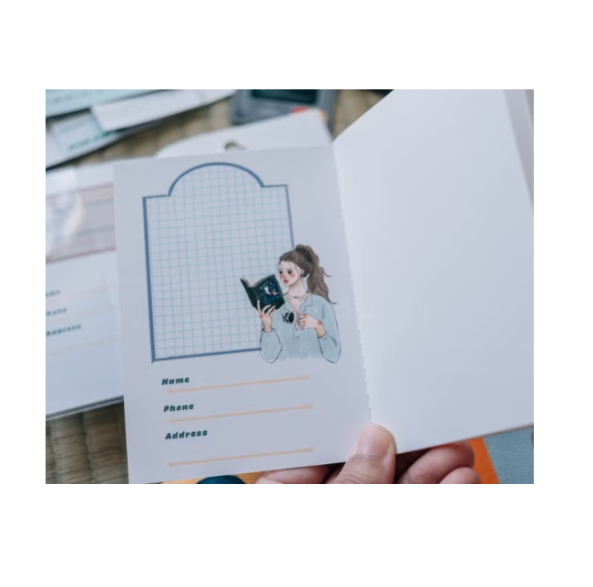 La Dolce Vita Woman Notebook Passport Size