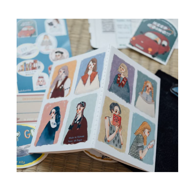 La Dolce Vita Woman Notebook Passport Size