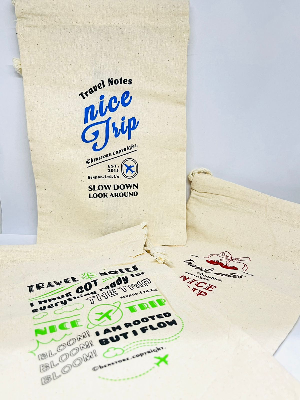 Travel Notes Benstore Pouch Storage Bag