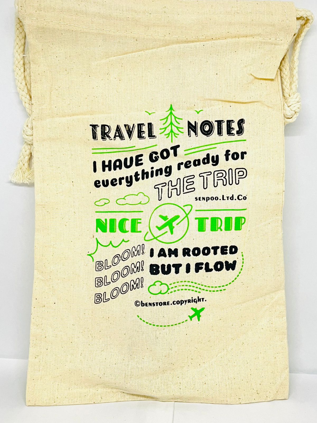 Travel Notes Benstore Pouch Storage Bag