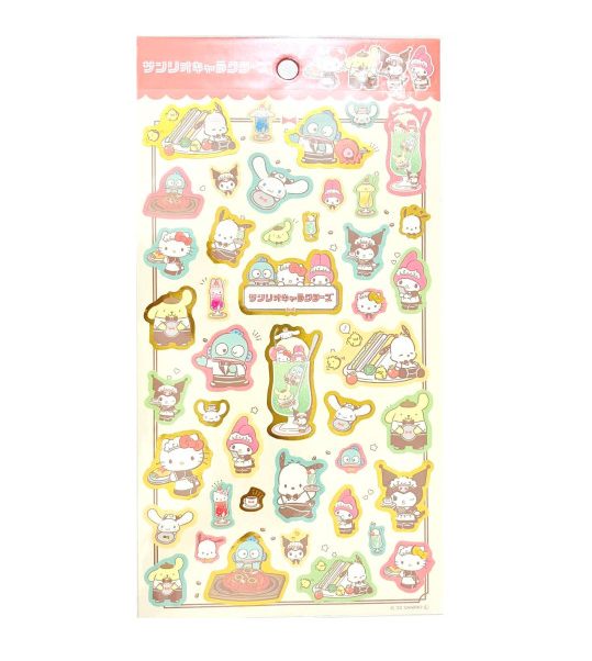 Sanrio Character Gold Accent Sticker