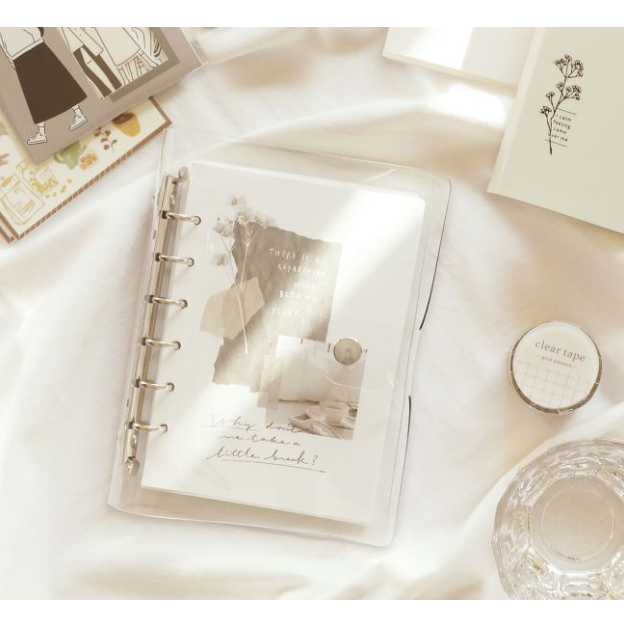 Mind Wave Bine for Decoration size A6 Clear Binder