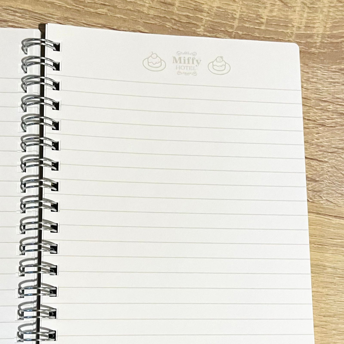 Mercis bv Miffy Hotel Notebook B6 Size Spiral Book - Green Flash