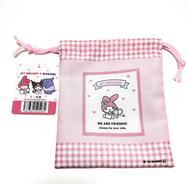 Sanrio Characters Pop Drawstring Bag Mini